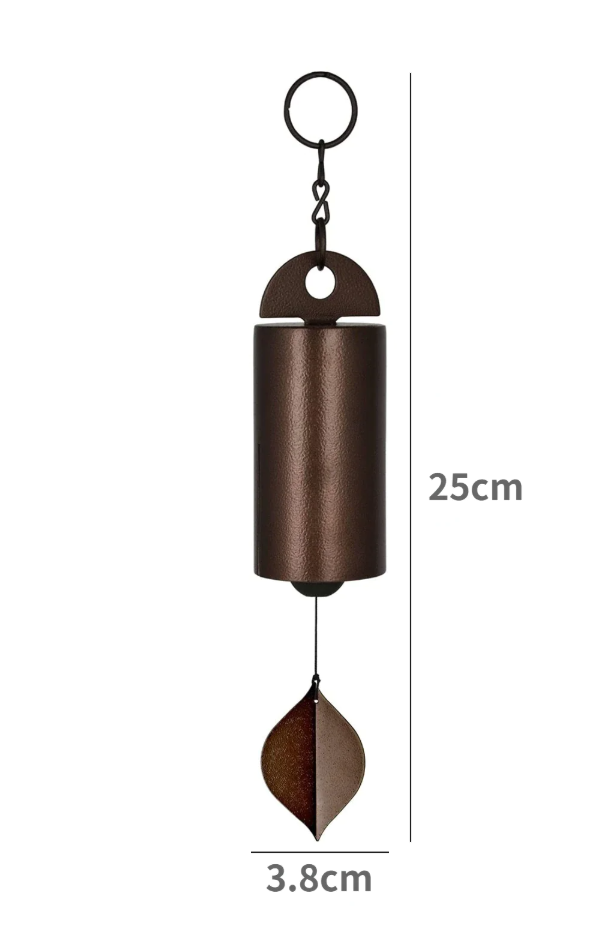 Large Deep Resonance Serenity Metal Bell Heroic Wind Chimes Outdoor Home Decor