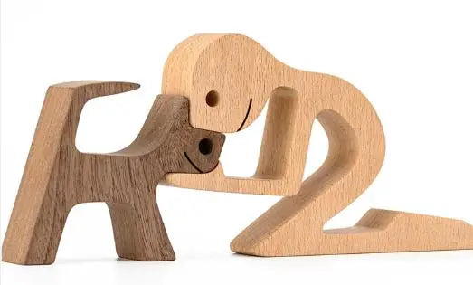 Wood Pet Sculpture Collection
