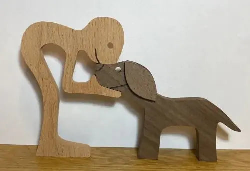 Wood Pet Sculpture Collection