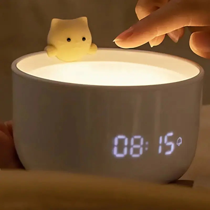 Light Touch Alarm Clock with Sunrise Simulation Lamp