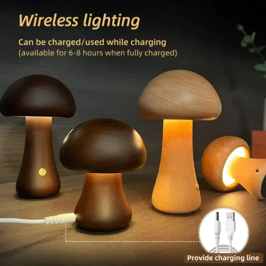 Mushroom Table Lamp - Various Sizes