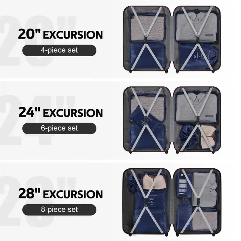 Home Storage and Travel Organizer Bags for Packing