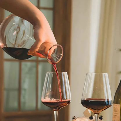 The Home Wine Decanter & Wine Glasses Sold Separately