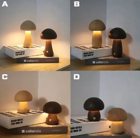 Mushroom Table Lamp - Various Sizes