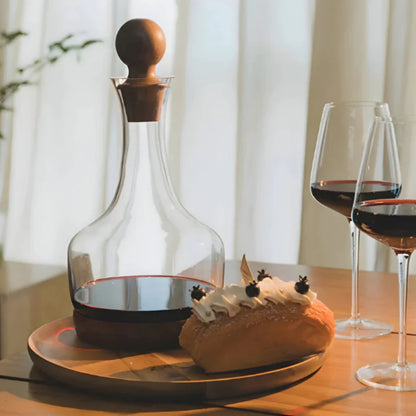 The Home Wine Decanter & Wine Glasses Sold Separately