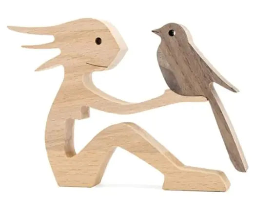 Wood Pet Sculpture Collection 