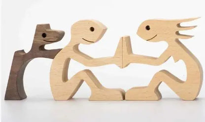 Wood Pet Sculpture Collection 