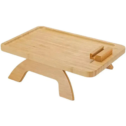 Wooden Lazy Sofa Tray