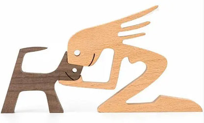 Wood Pet Sculpture Collection 